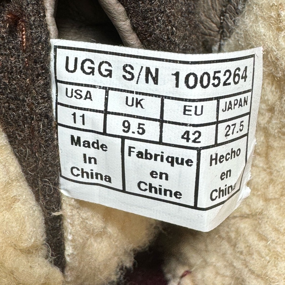 Women’s UGG Kesey Chestnut Waterproof boots size 11 - Picture 8 of 8